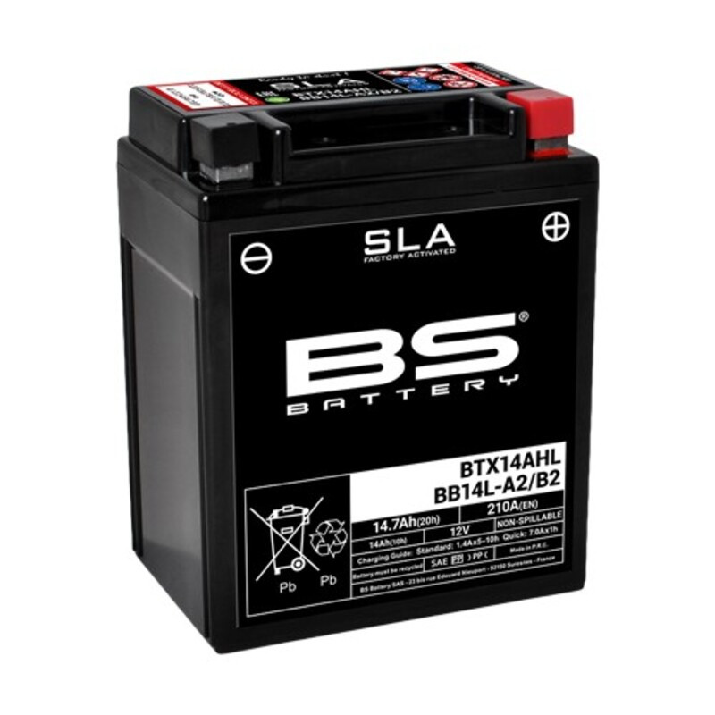 Batterie BTX14AHL / BB14L-A2/B2 BS BATTERY